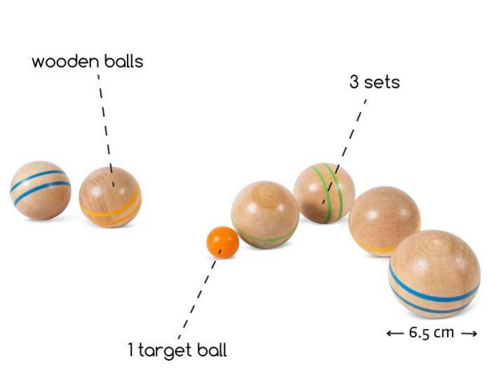 Boccia/Boule/Kule drewniane Boccia/Boule/Kule drewniane