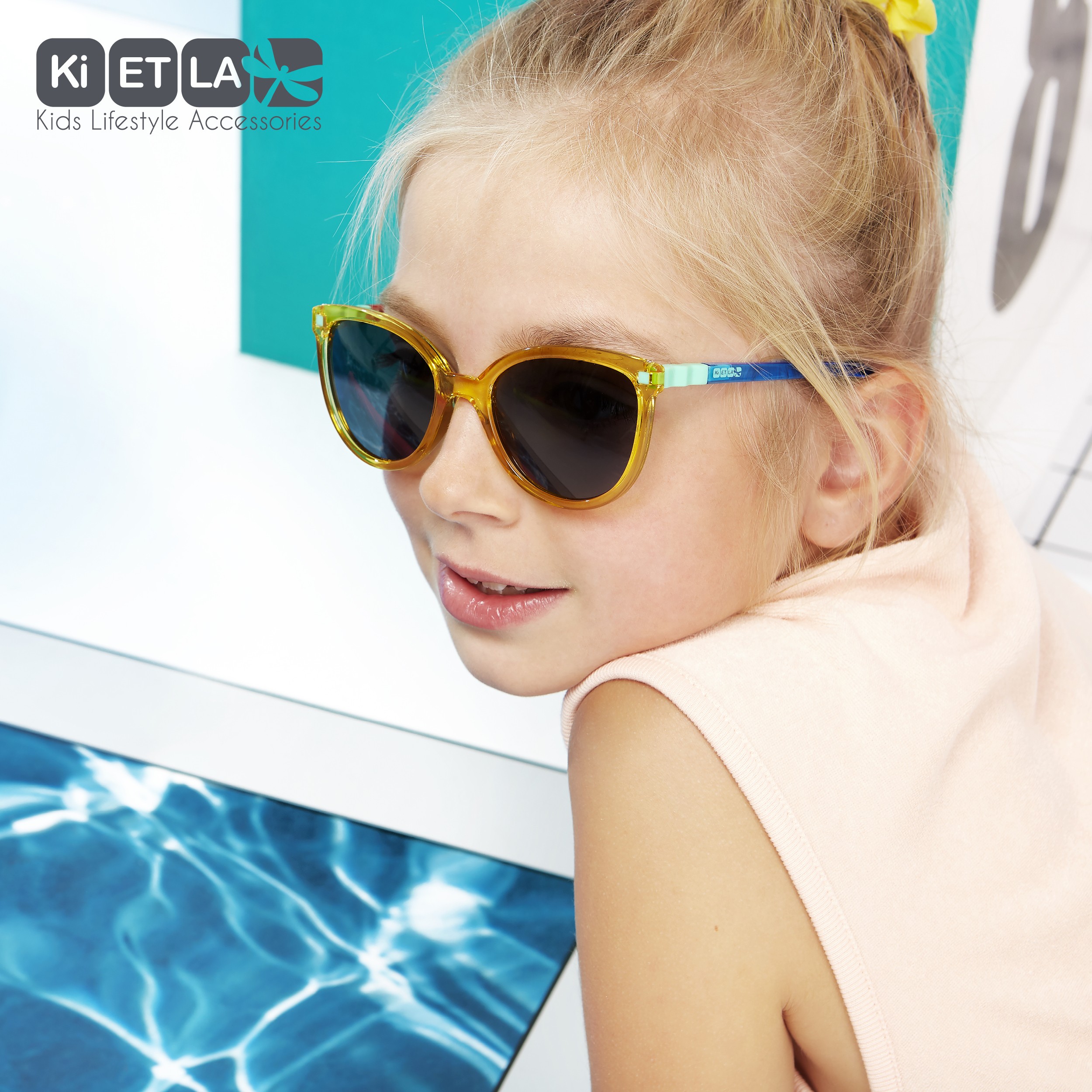 Ki ET LA, Okulary Przeciwsłoneczne CraZyg-Zag SUN BuZZ, Memphis, 6-9 lat