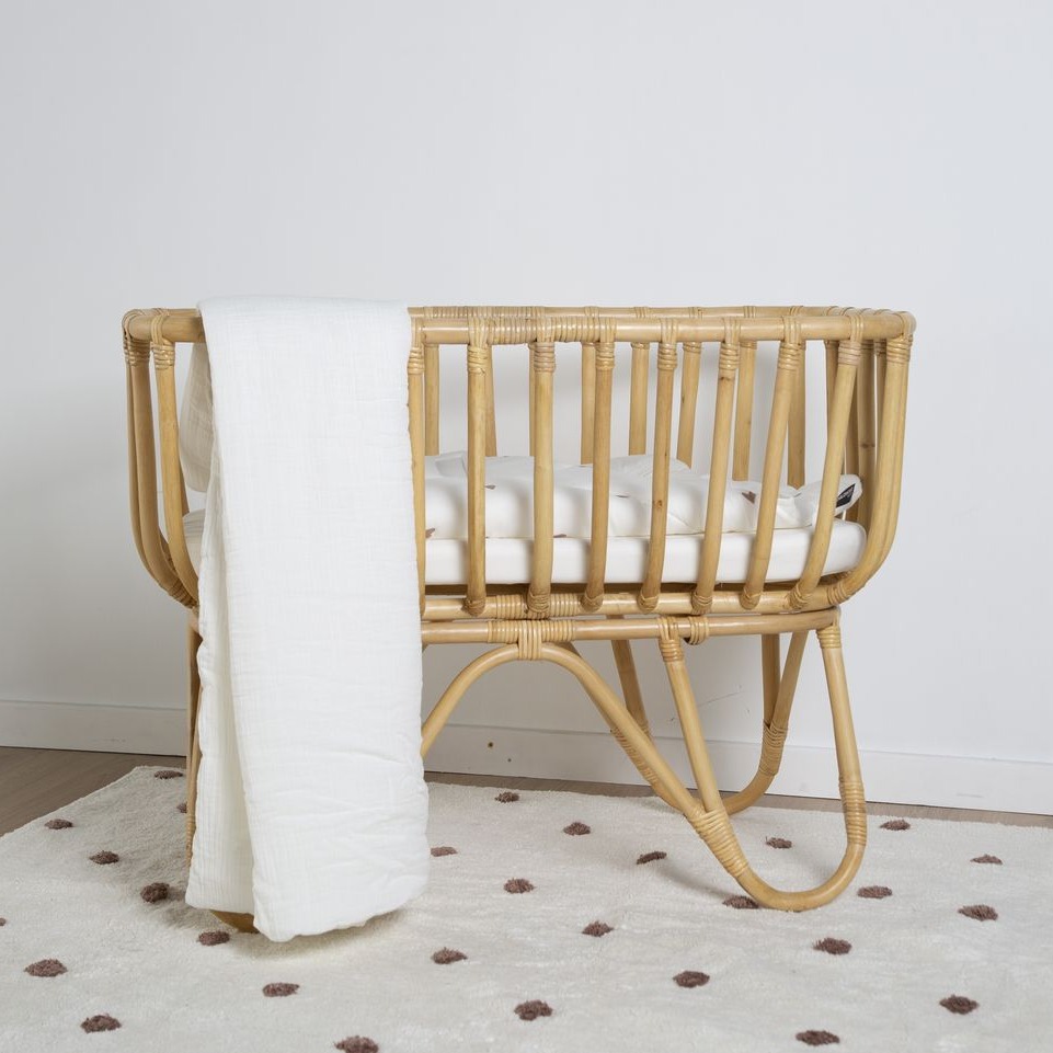 Childhome, Kocyk 80 x 100 cm Jersey Hearts