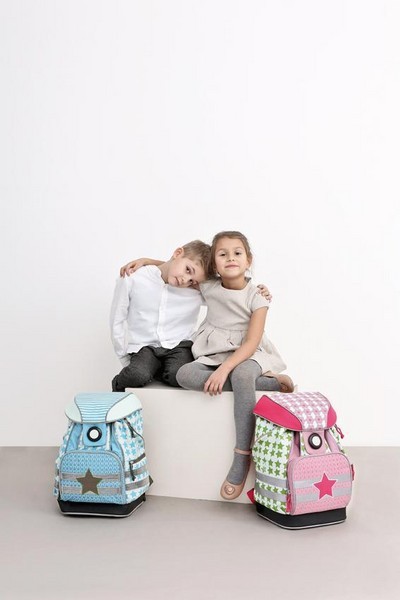 Lassig, zestaw Tornister - 5 części 4K Starlight olive