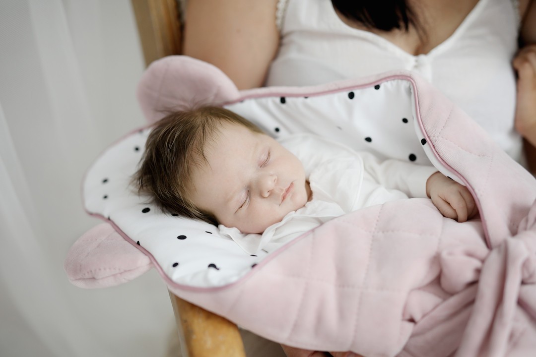 Sleepee, Rożek niemowlęcy Royal Baby Pink