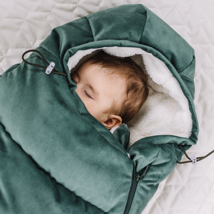 La Millou, Velvet Collection - Aspen Winterproof Stroller Bag Baby - Khaki