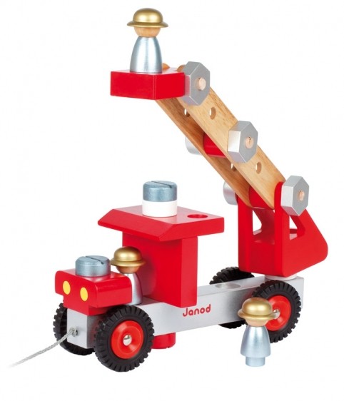 Janod, wóz strażacki z narzędziami