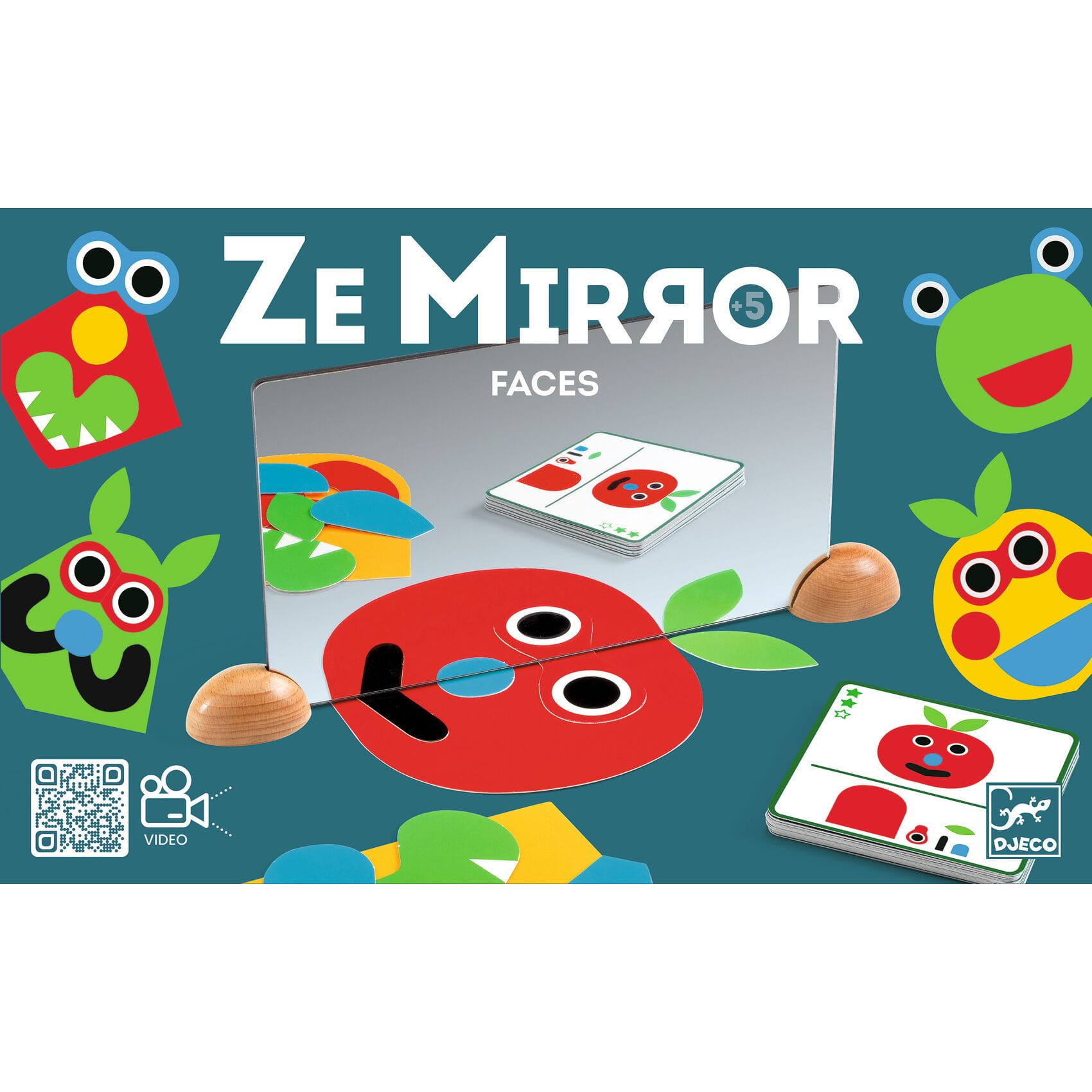 Djeco, Zestaw edukacyjny Odbicie Lustrzane Djeco, Zestaw edukacyjny Odbicie Lustrzane