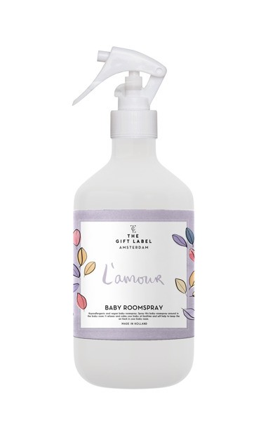 The Gift Label, Wegański spray odświeżający do pomieszczeń L'amour 250 ml The Gift Label, Wegański spray odświeżający do pomieszczeń L'amour 250 ml