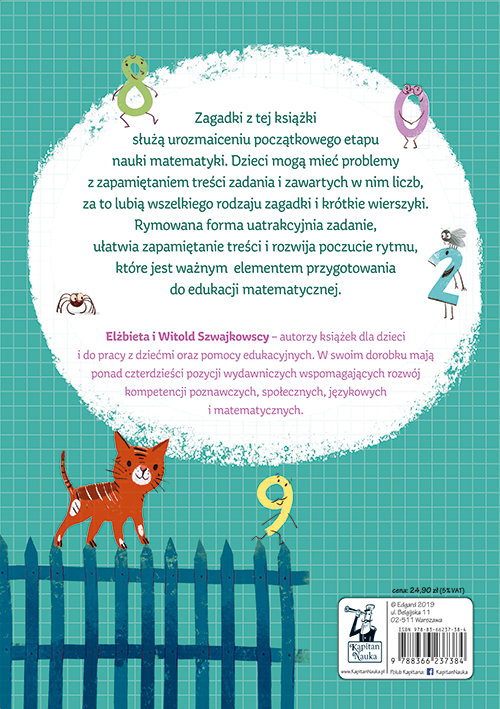 Rymowane Zagadki Matematyczne Kapitan Nauka, Elżbieta Szwajkowska, Witold Szwajkowski