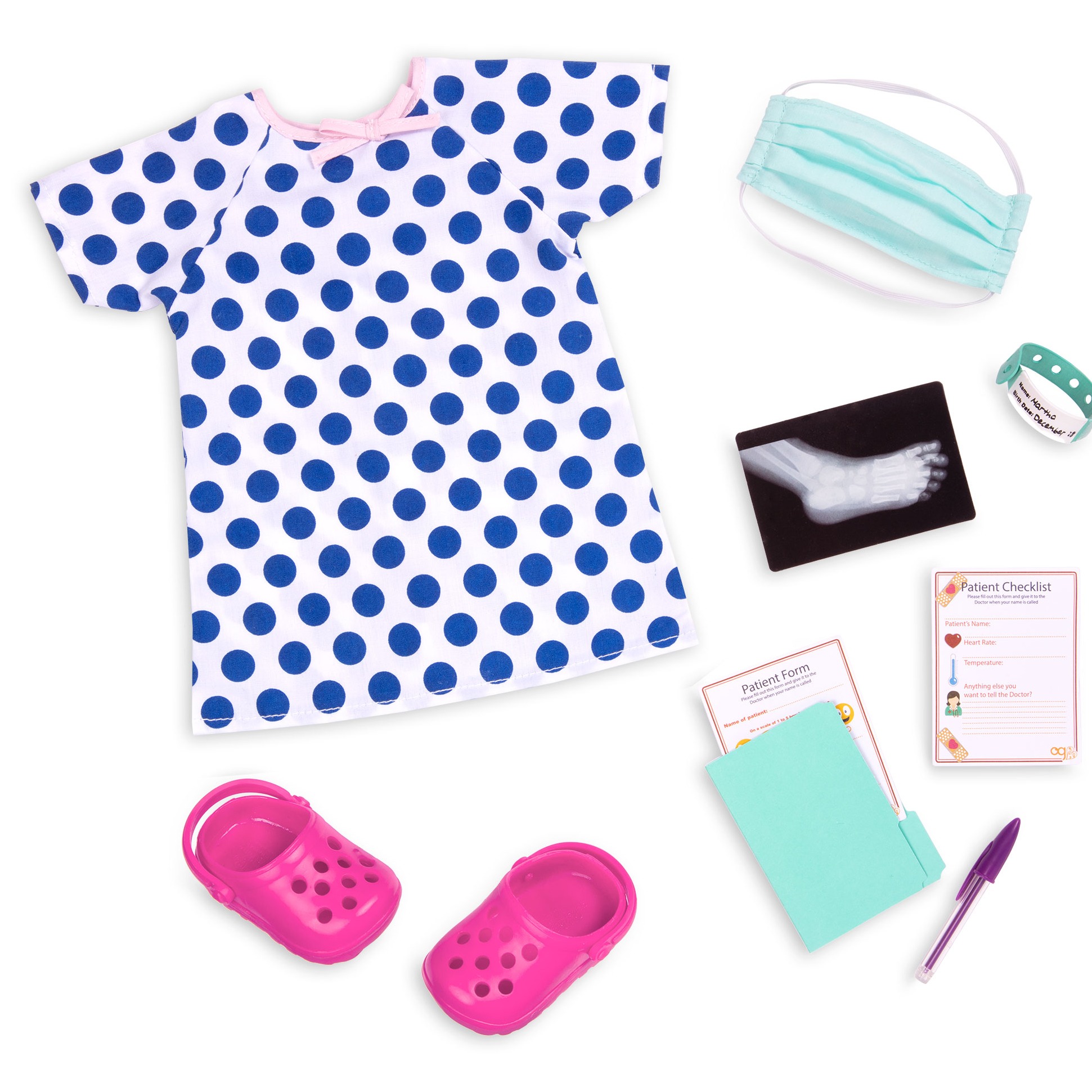 OurGeneration, Lalka MARTHA 46cm z kulami ortopedycznymi