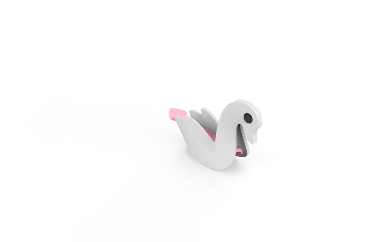Quut, Zestaw puzzli piankowych 3D Quutopia Łabędzie Quut, Zestaw puzzli piankowych 3D Quutopia Łabędzie