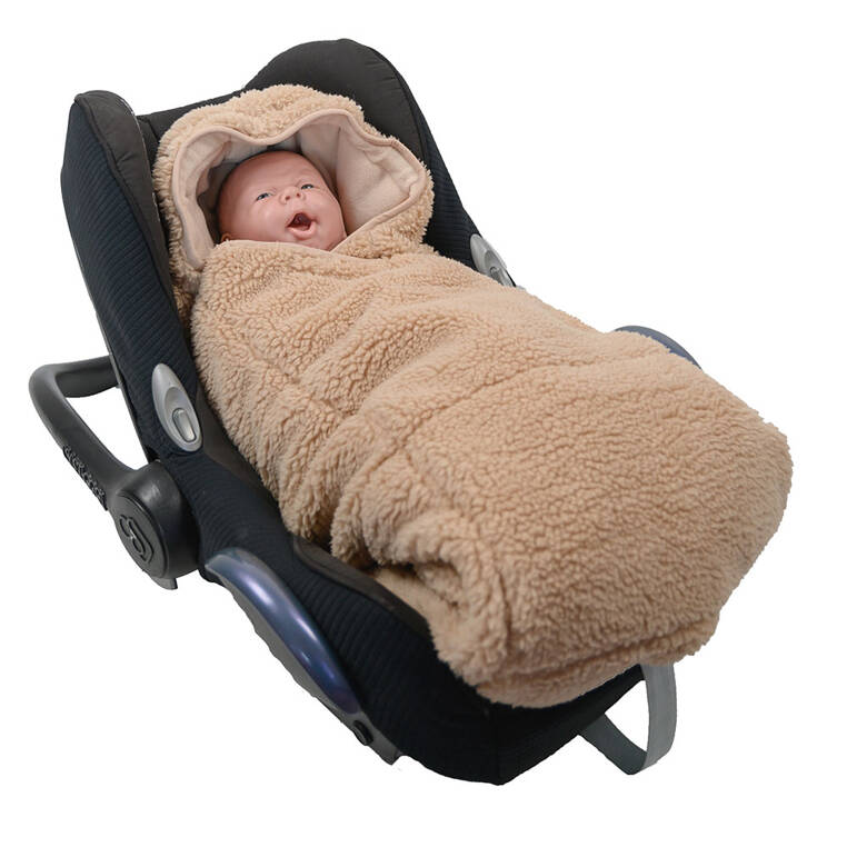 Lodger Wielofunkcyjny Otulacz Śpiworek Z Polaru Beżowy Teddy Beige Lodger Wielofunkcyjny Otulacz Śpiworek Z Polaru Beżowy Teddy Beige