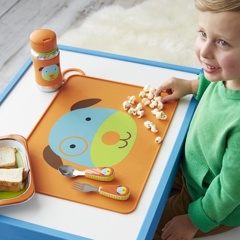 Skip Hop, stalowy bidon Pies Zoo Skip Hop, stalowy bidon Pies Zoo