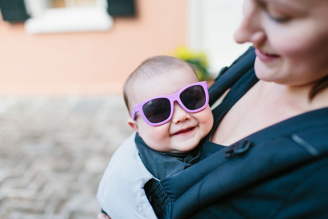 Babiators, Okulary przeciwsłoneczne Classic Navigators 0-2 lata Purple Reign Original Babiators, Okulary przeciwsłoneczne Classic Navigators 0-2 lata Purple Reign Original