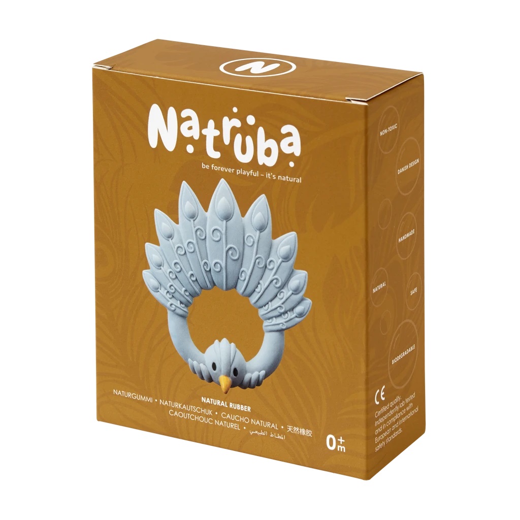 Natruba, Naturalny gryzak, Paw, jasnoniebieski Natruba, Naturalny gryzak, Paw, jasnoniebieski