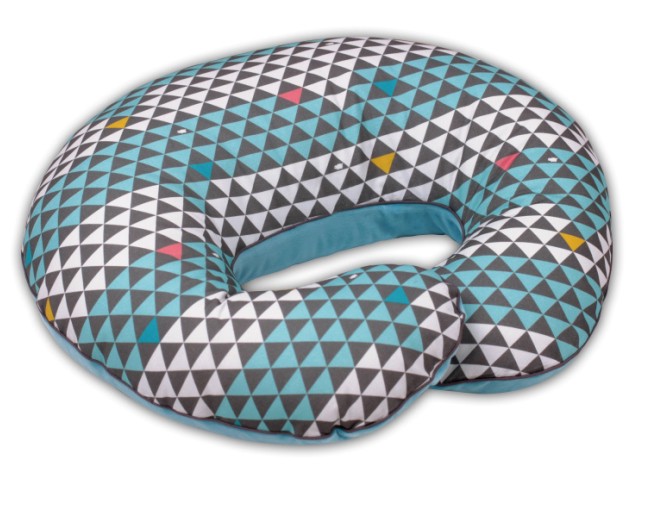Poduszka do karmienia bawełniane trójkąty