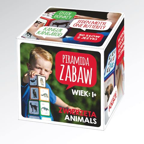 Piramida Zabaw, Kartonowe klocki dla dzieci Zwierzęta Piramida Zabaw, Kartonowe klocki dla dzieci Zwierzęta