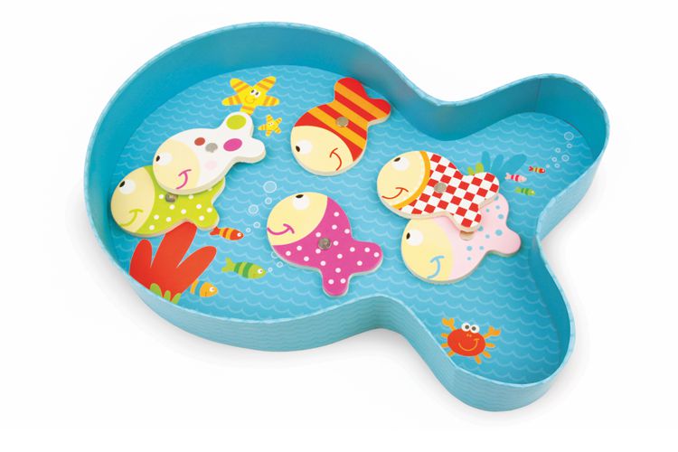 Gra Łowimy rybki (jasny niebieski)