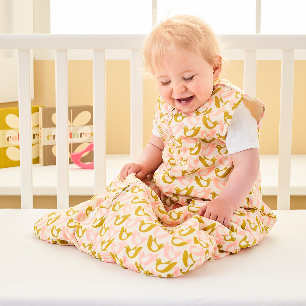 Gro Company, Śpiworek Orla Kiely Bird Travel 2,5 tog, 6-18 m-cy Gro Company, Śpiworek Orla Kiely Bird Travel 2,5 tog, 6-18 m-cy