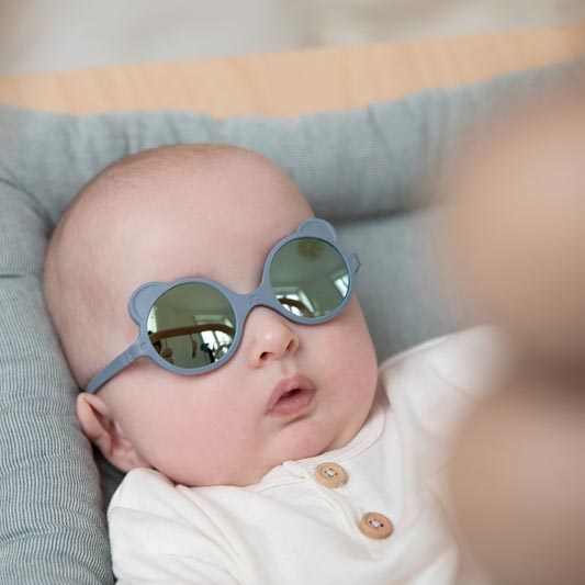 Ki ET LA, Okulary przeciwsłoneczne Ours'on 0-1 Silver blue Ki ET LA, Okulary przeciwsłoneczne Ours'on 0-1 Silver blue