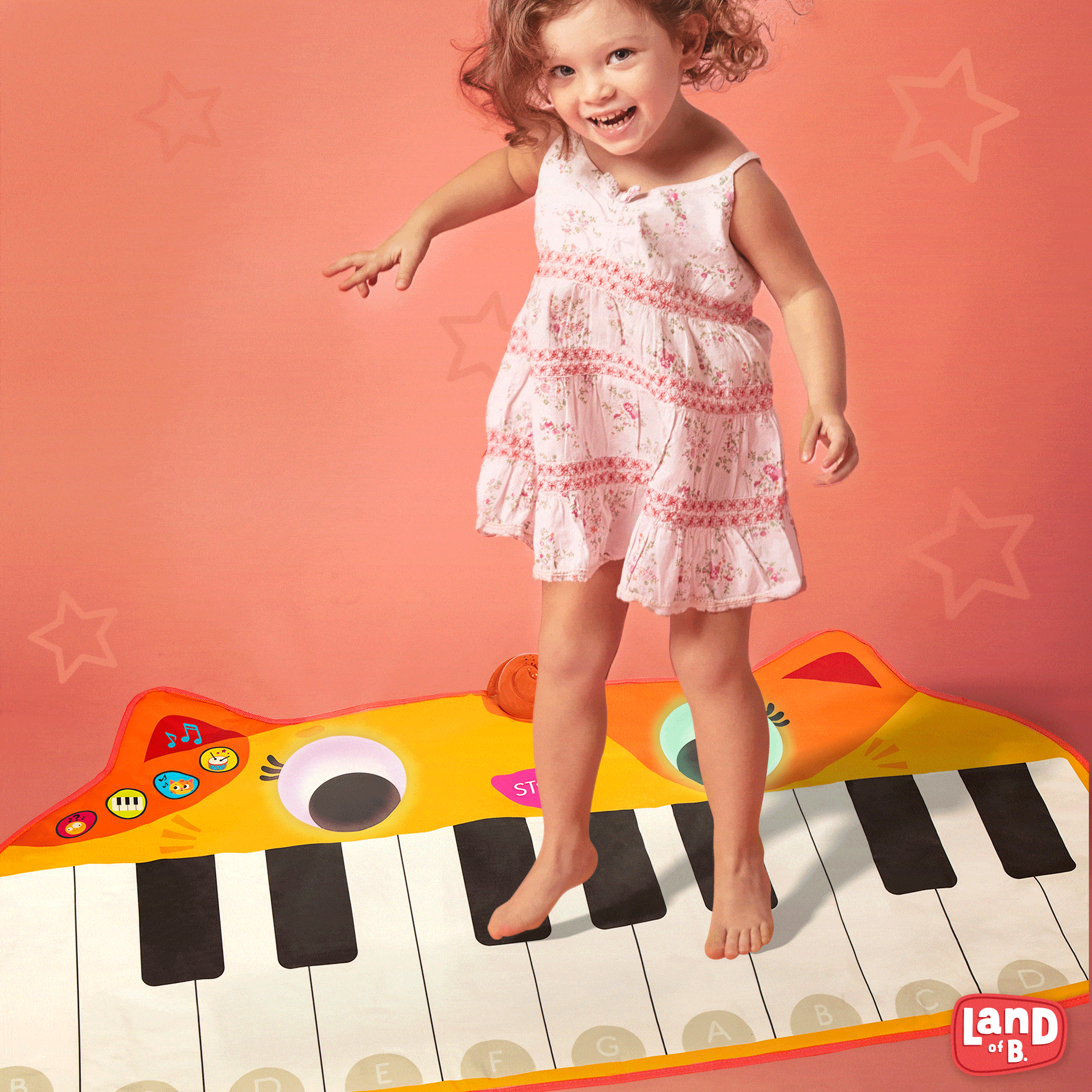 Btoys, muzyczna mata podłogowa kotek  pianino Btoys, muzyczna mata podłogowa kotek  pianino