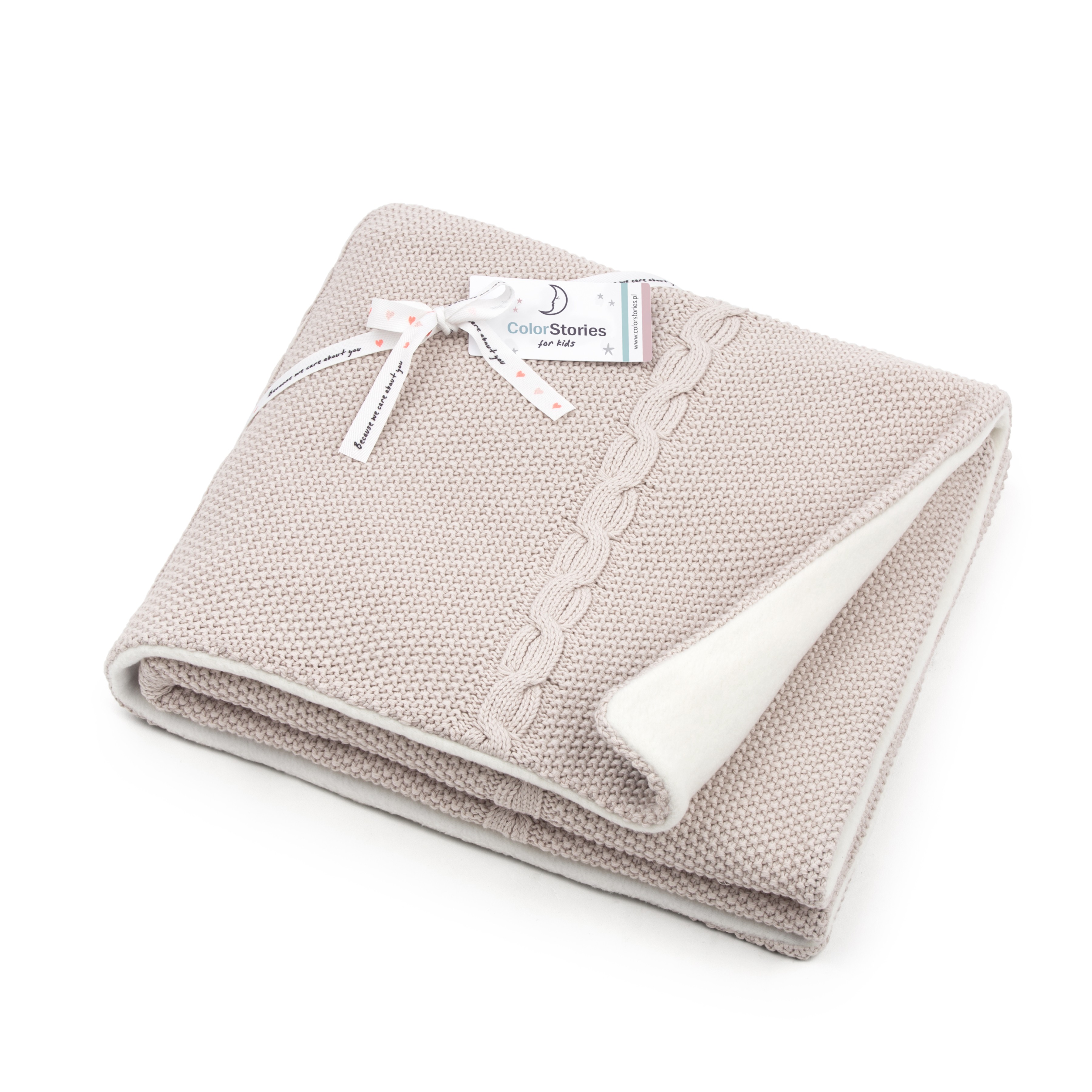 ColorStories, Kocyk ocieplany S Ciepły Beż