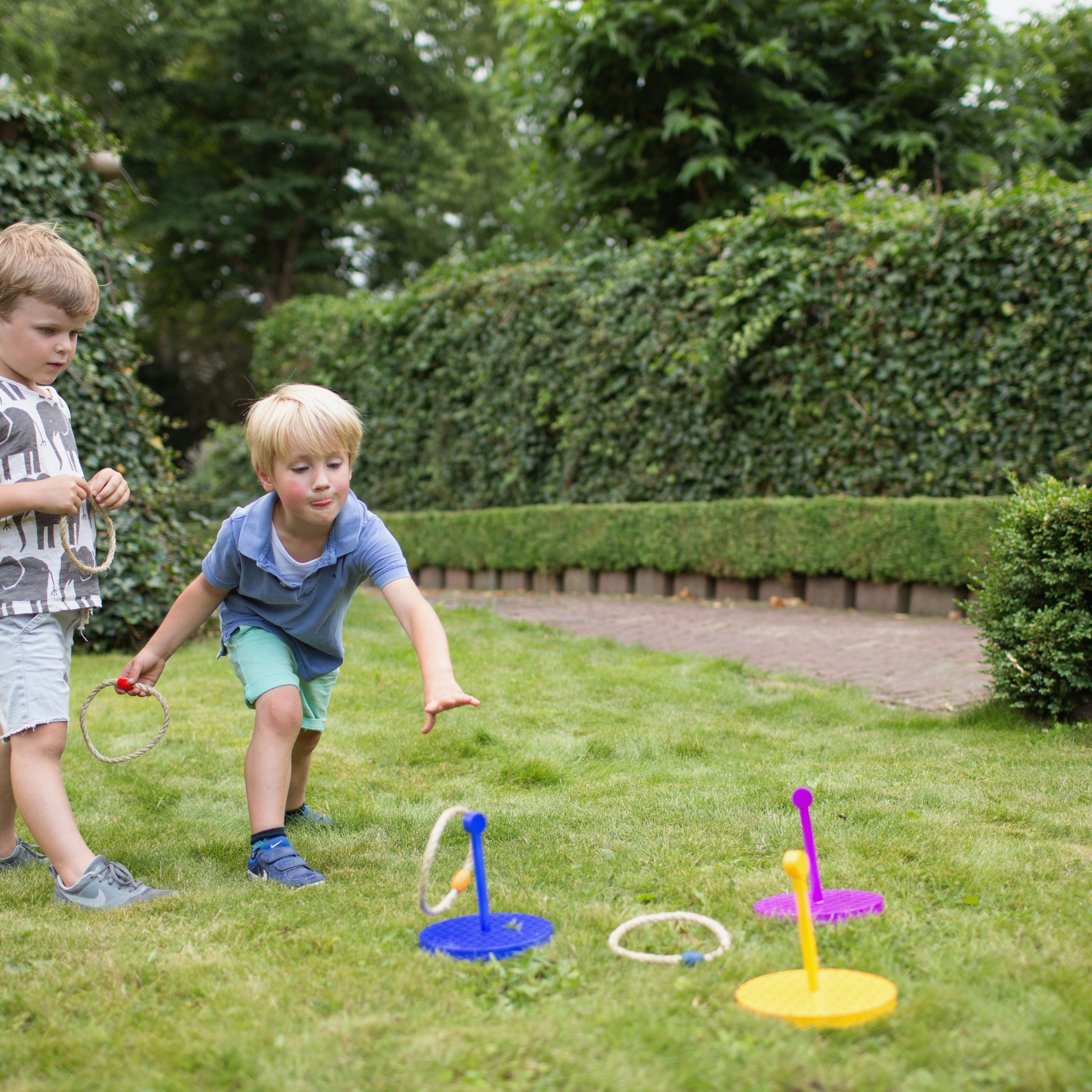 BS Toys, Rzut obręczą do celu - krążki i obręcze