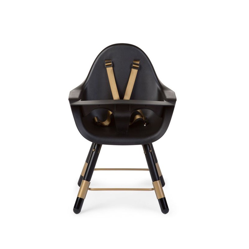 Childhome, Krzesełko do karmienia Evolu 2 Black/Gold