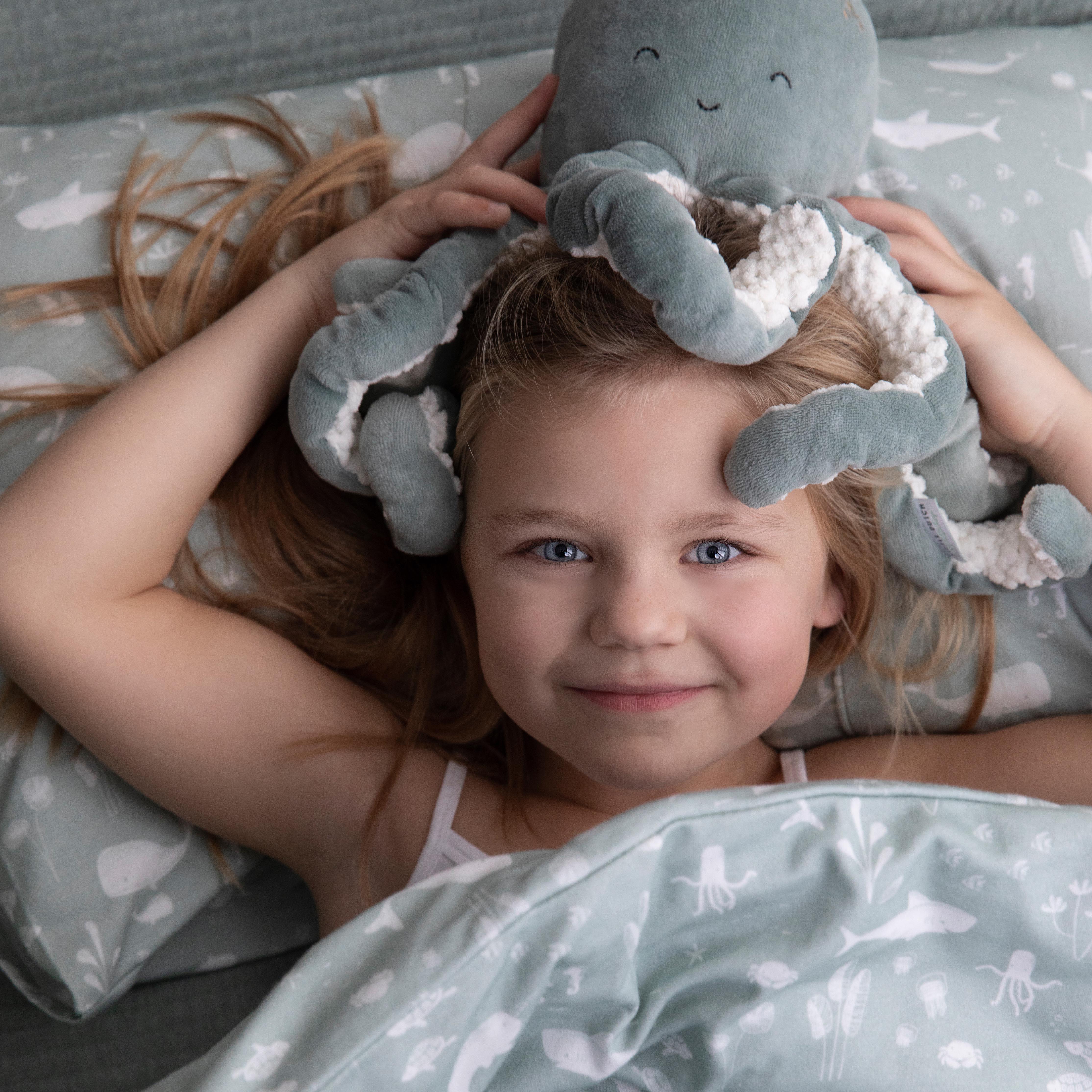 Little Dutch, Przytulanka Ośmiornica 23cm Ocean Mięta