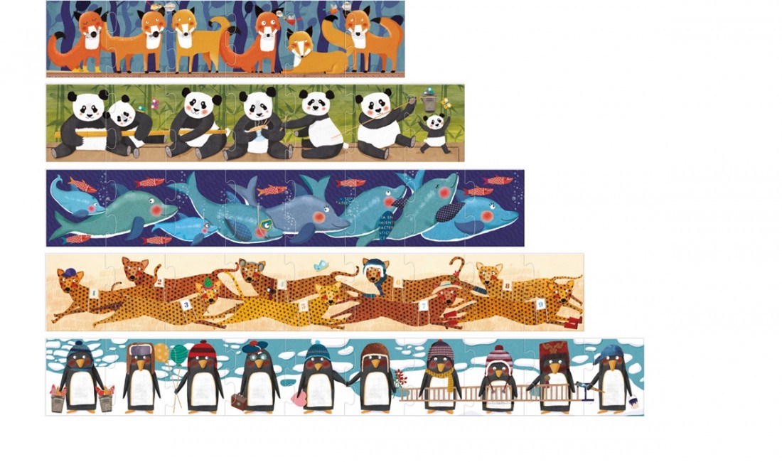 Londji, 10 Penguins Puzzle Londji, 10 Penguins Puzzle