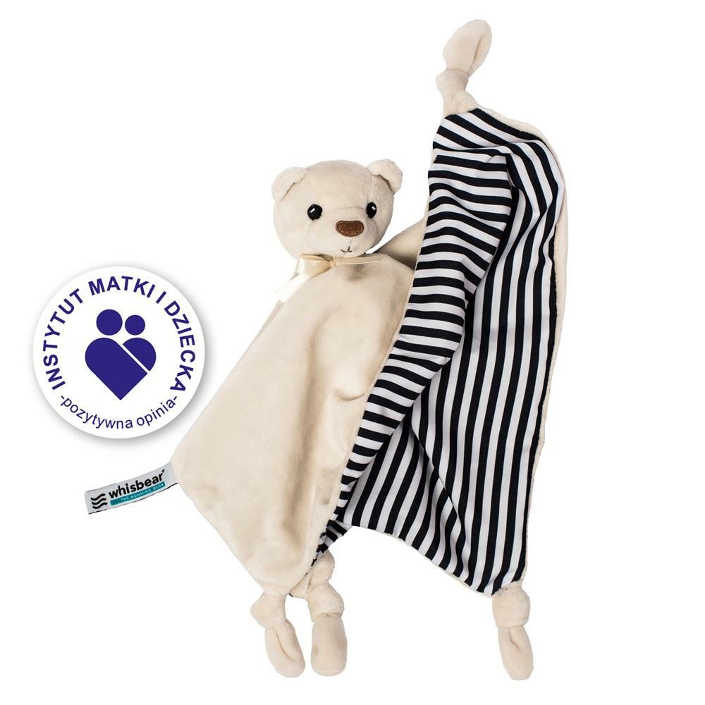 Whisbear, DouDou Kocyk Przytulanka Miś - kremowy Friends of Whisbear Whisbear, DouDou Kocyk Przytulanka Miś - kremowy Friends of Whisbear