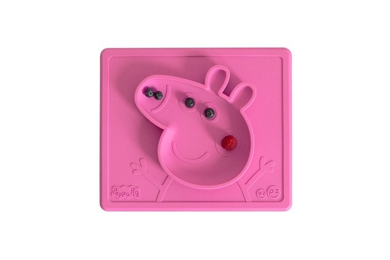 EZPZ, Silikonowa miseczka z podkładką 2w1 Peppa Pig™ różowa EZPZ, Silikonowa miseczka z podkładką 2w1 Peppa Pig™ różowa