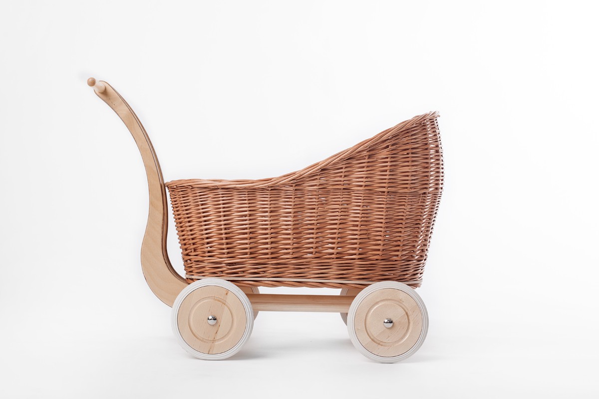 Wózek Colette naturalny/mięta Wózek Colette naturalny/mięta