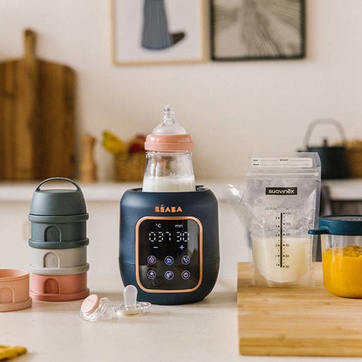 Beaba, Wielofunkcyjny podgrzewacz i sterylizator parowy do butelek i słoiczków 5w1 Multi Milk Night blue Beaba, Wielofunkcyjny podgrzewacz i sterylizator parowy do butelek i słoiczków 5w1 Multi Milk Night blue