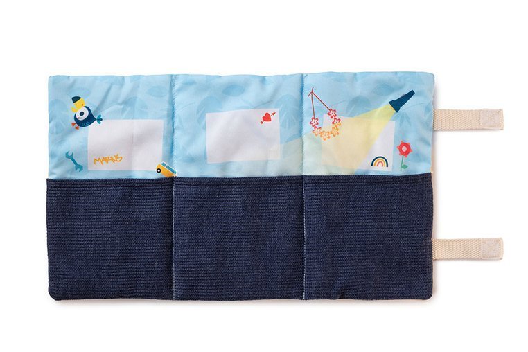 Lilliputiens, Mini - przytulanki rodzina nosorożców z rozkładaną matą Nosorożec Marius 2 lata+