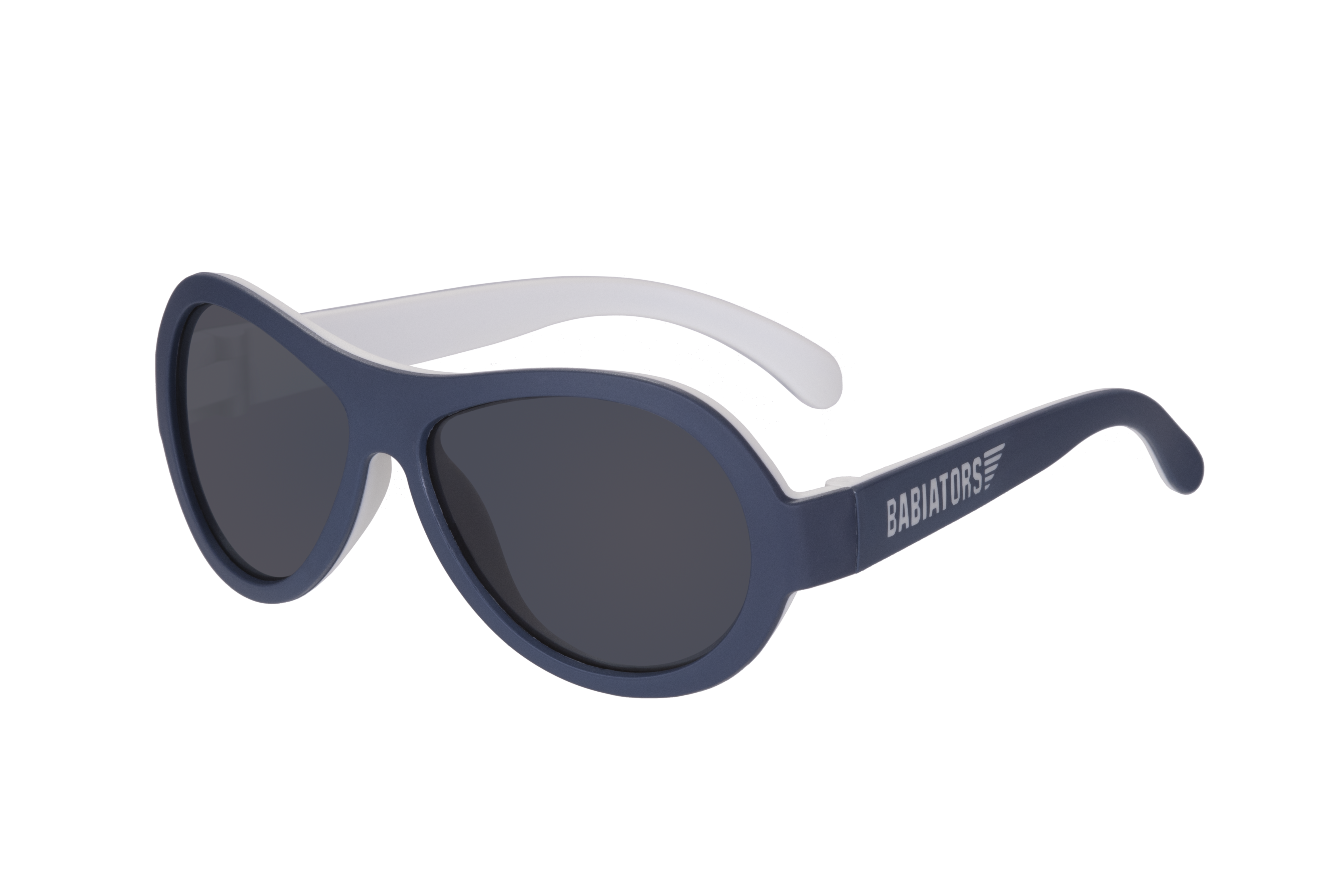 Babiators, Original Two Tone Aviator: Nautical Navy Ages 0-2 Babiators, Original Two Tone Aviator: Nautical Navy Ages 0-2