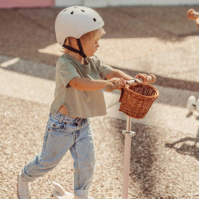 Banwood, dziecięcy kask rowerowy coral