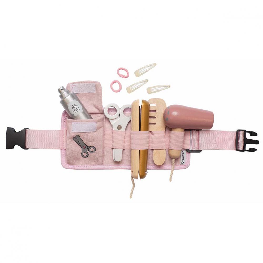 JaBaDaBaDo, Drewniany pas/ zestaw fryzjerski