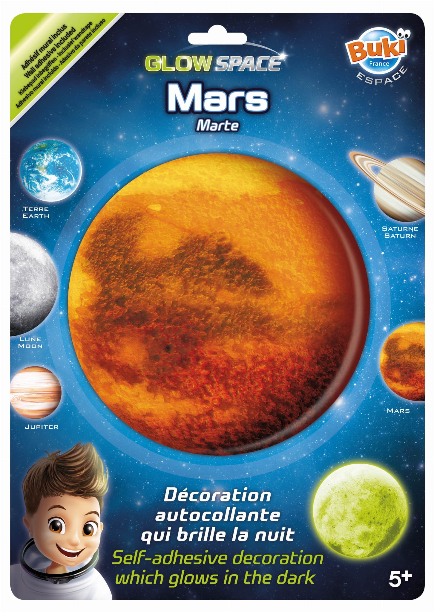 Buki, Planeta Świecąca W Ciemnościach Mars