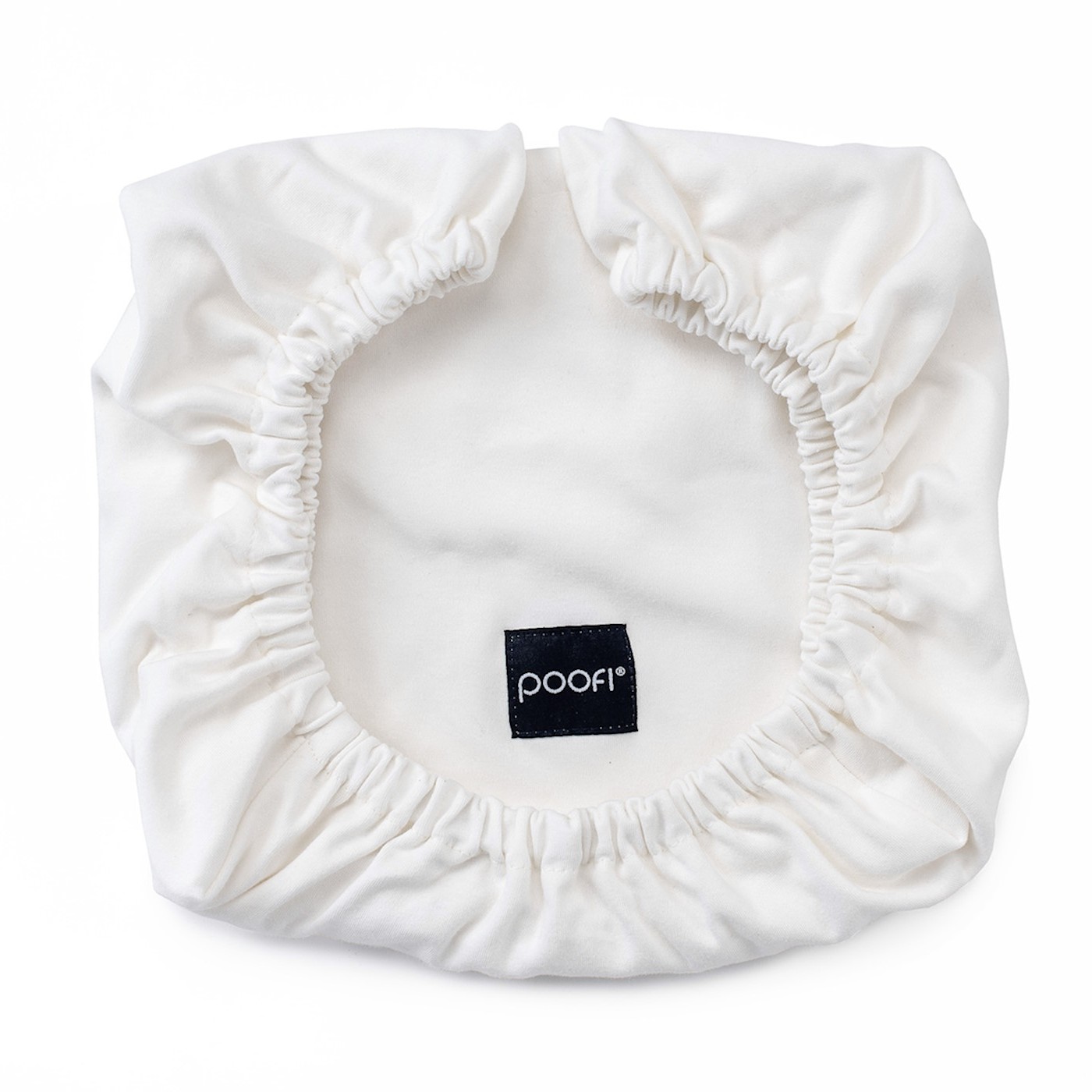 Poofi, Prześcieradło do wózka Organic - śmietanka