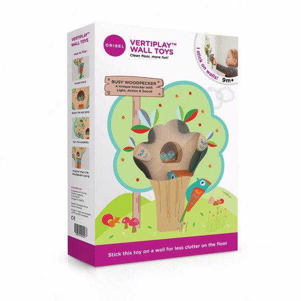 ORIBEL, Zabawka Zapracowany Pan Dzięcioł VertiPlay ORIBEL, Zabawka Zapracowany Pan Dzięcioł VertiPlay