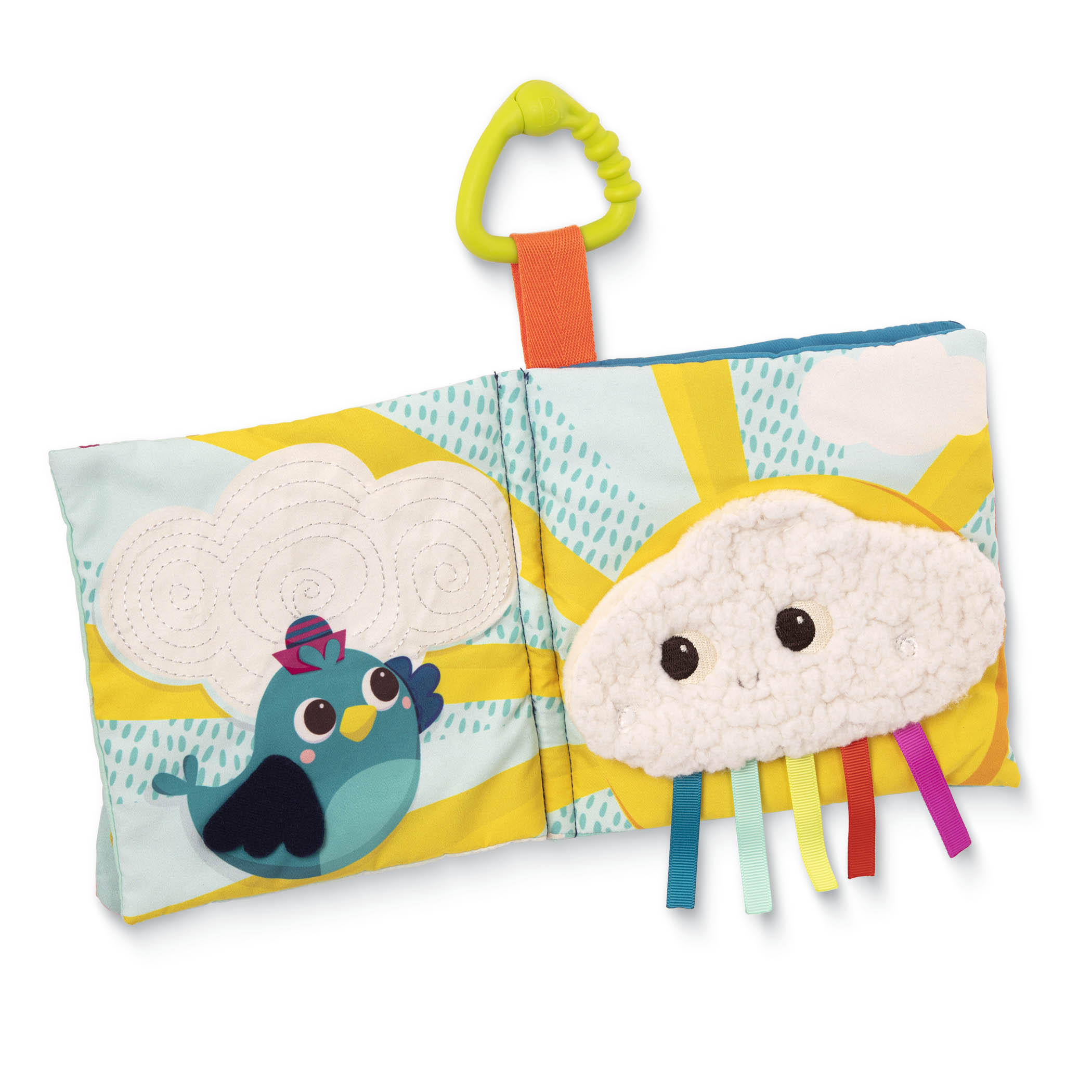 Btoys, Rainbow Sunshine – interaktywna książeczka sensoryczna