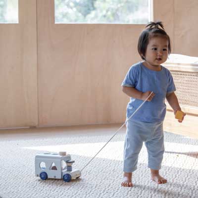 Plan Toys, Autobus - sorter - barwy sadu Plan Toys, Autobus - sorter - barwy sadu