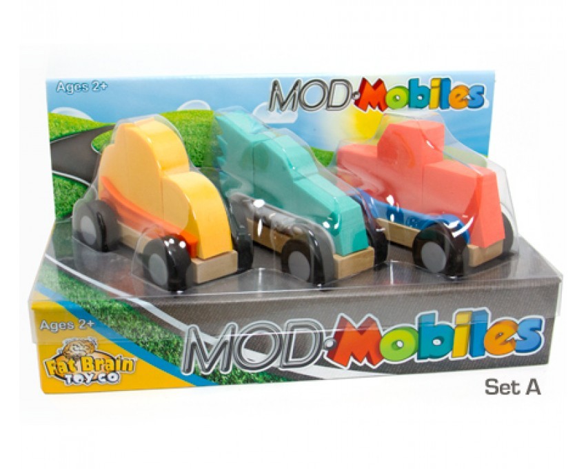 Fat Brain Toy, ModMobiles Składane Samochodziki Fat Brain Toy, ModMobiles Składane Samochodziki