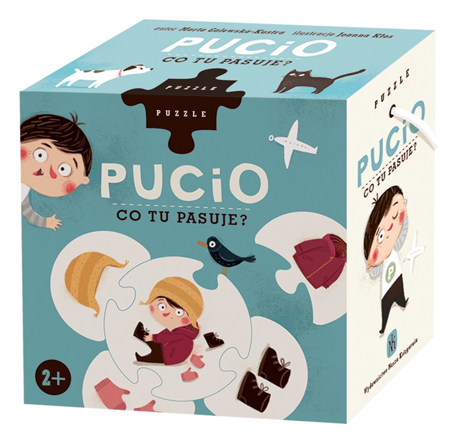 Puzzle Co Tu Pasuje Pucio, Marta Galewska-Kustra