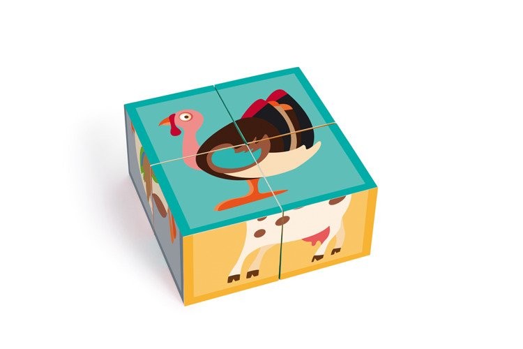 Scratch, Puzzle 4 Klocki FARMA Scratch, Puzzle 4 Klocki FARMA