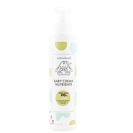 Natinaturali, Krem nawilżający do ciała dla dzieci BIO 200 ml 0m+ Natinaturali, Krem nawilżający do ciała dla dzieci BIO 200 ml 0m+