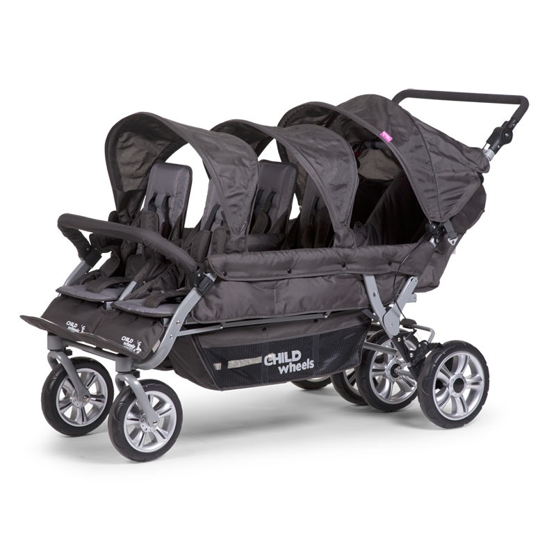 Childhome, Wózek sześcioosobowy Sixseater 2 Autobrake Childhome, Wózek sześcioosobowy Sixseater 2 Autobrake
