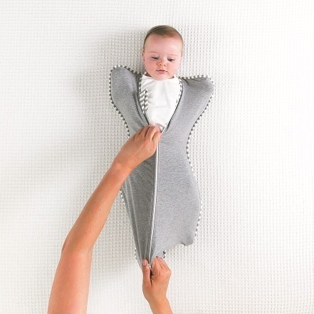 Love to dream, Otulacz antykolkowy Swaddle UP - rozmiar M - szary - ETAP 1 Bamboo Love to dream, Otulacz antykolkowy Swaddle UP - rozmiar M - szary - ETAP 1 Bamboo