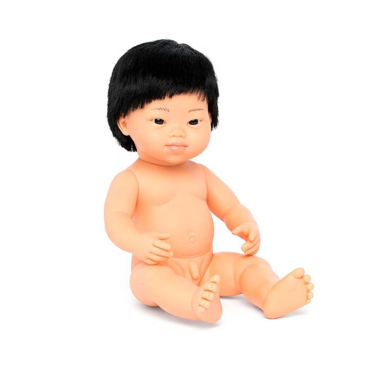 Miniland Doll, Lalka chłopiec Azjata DS 38cm
