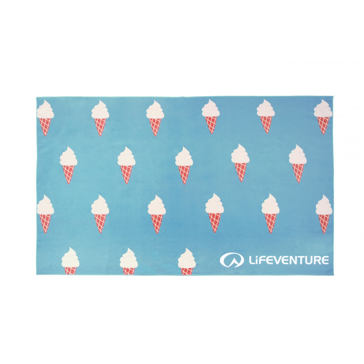LittleLife, Ręcznik szybkoschnący Soft Fibre Lifeventure - Ice Cream 150x90 cm LittleLife, Ręcznik szybkoschnący Soft Fibre Lifeventure - Ice Cream 150x90 cm