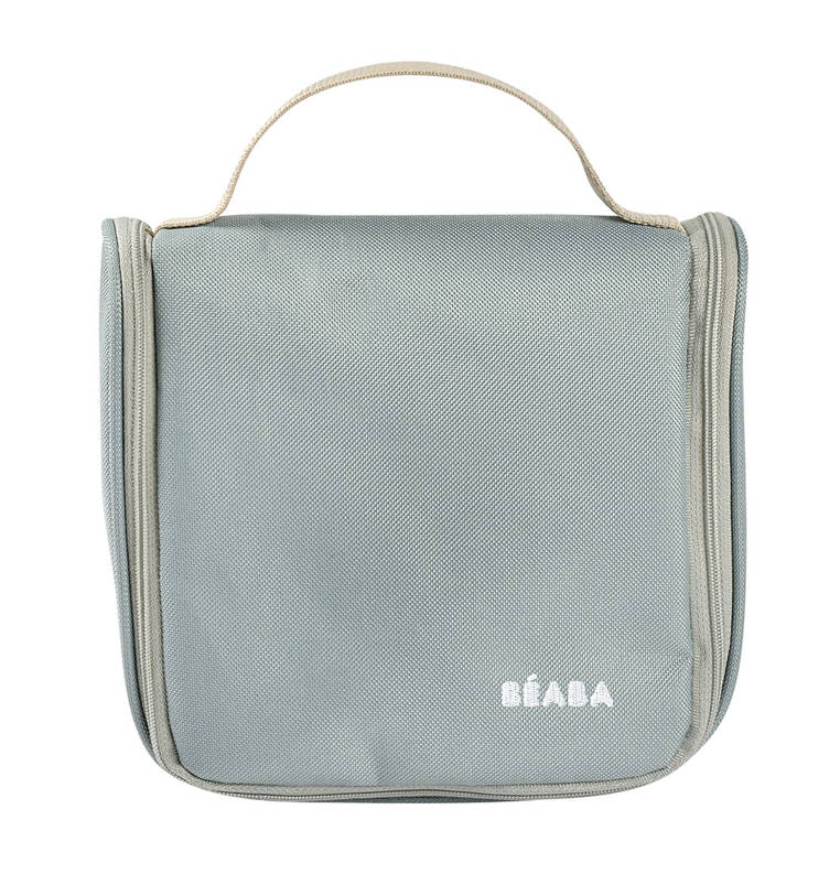 Beaba, Kosmetyczka z 9 akcesoriami do pielęgnacji niemowląt Sage green Beaba, Kosmetyczka z 9 akcesoriami do pielęgnacji niemowląt Sage green