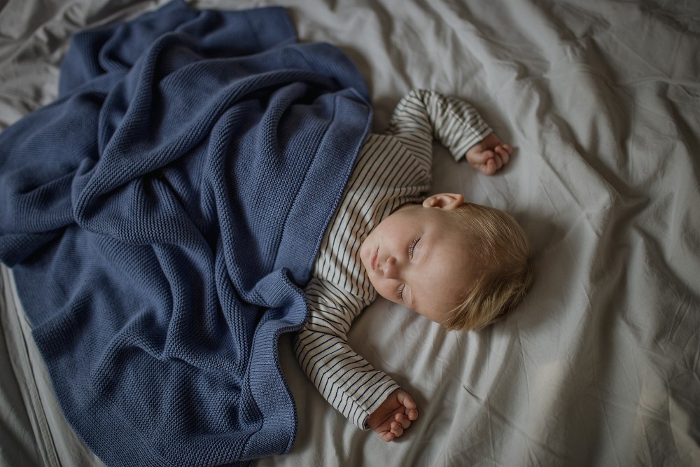 My Memi, Bambusowy kocyk 80x100 denim